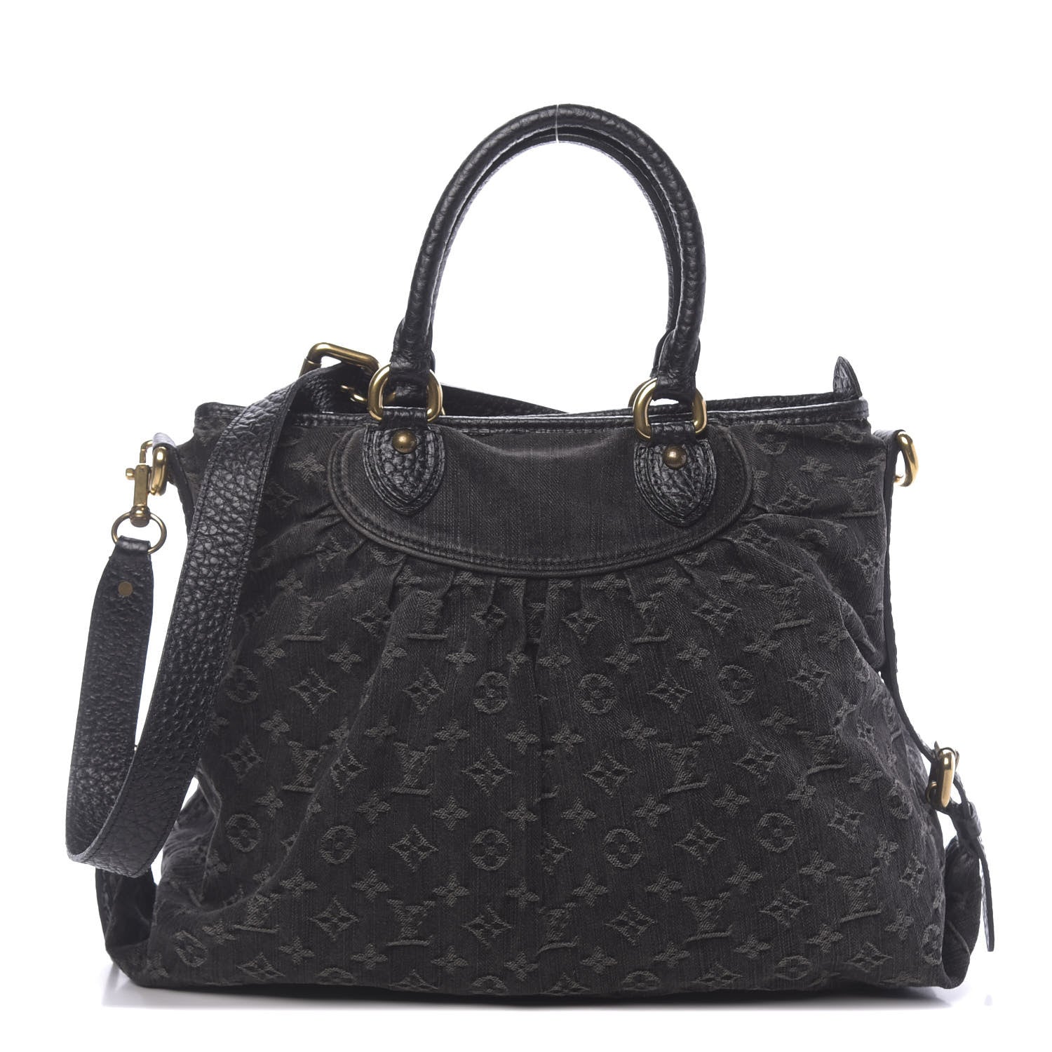 Louis Vuitton Denim Neo Cabby GM Black 1 of 10