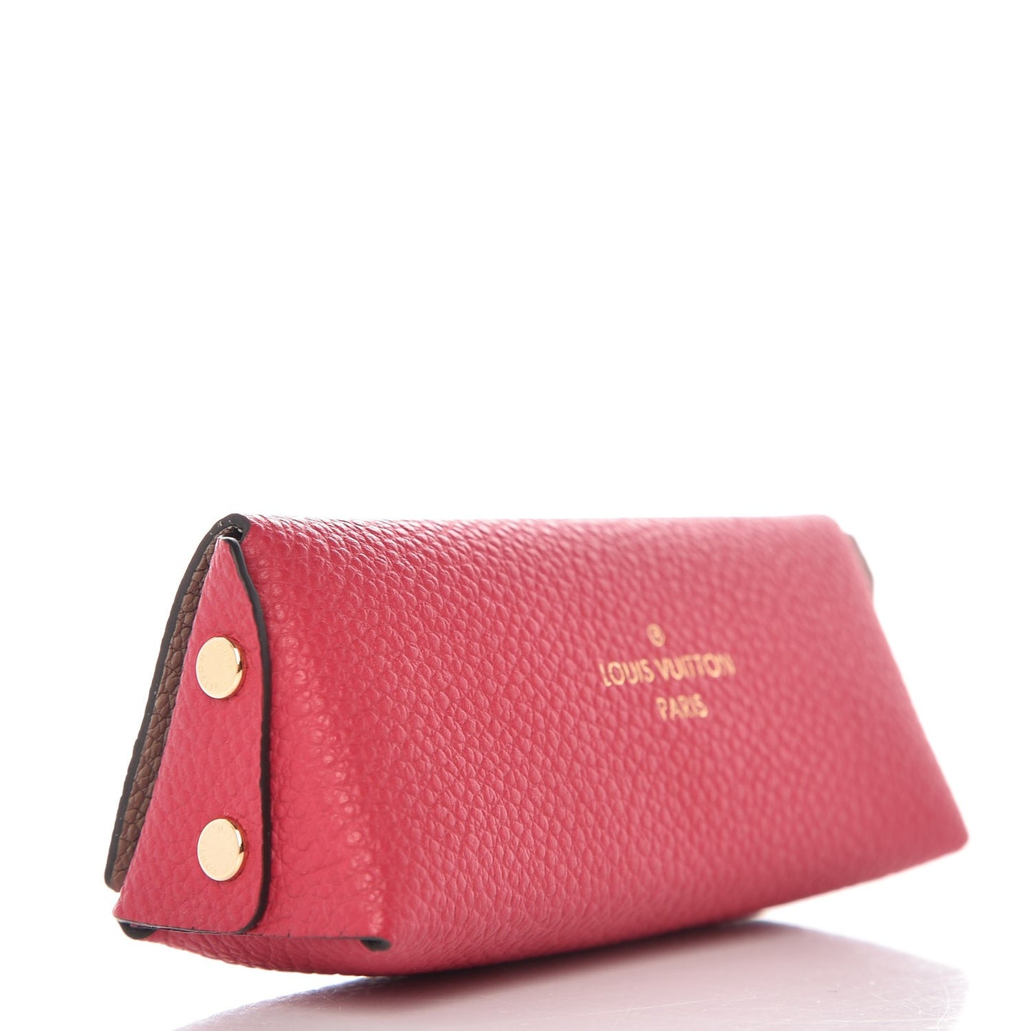 Cuir Rivet Pochette Fuchsia