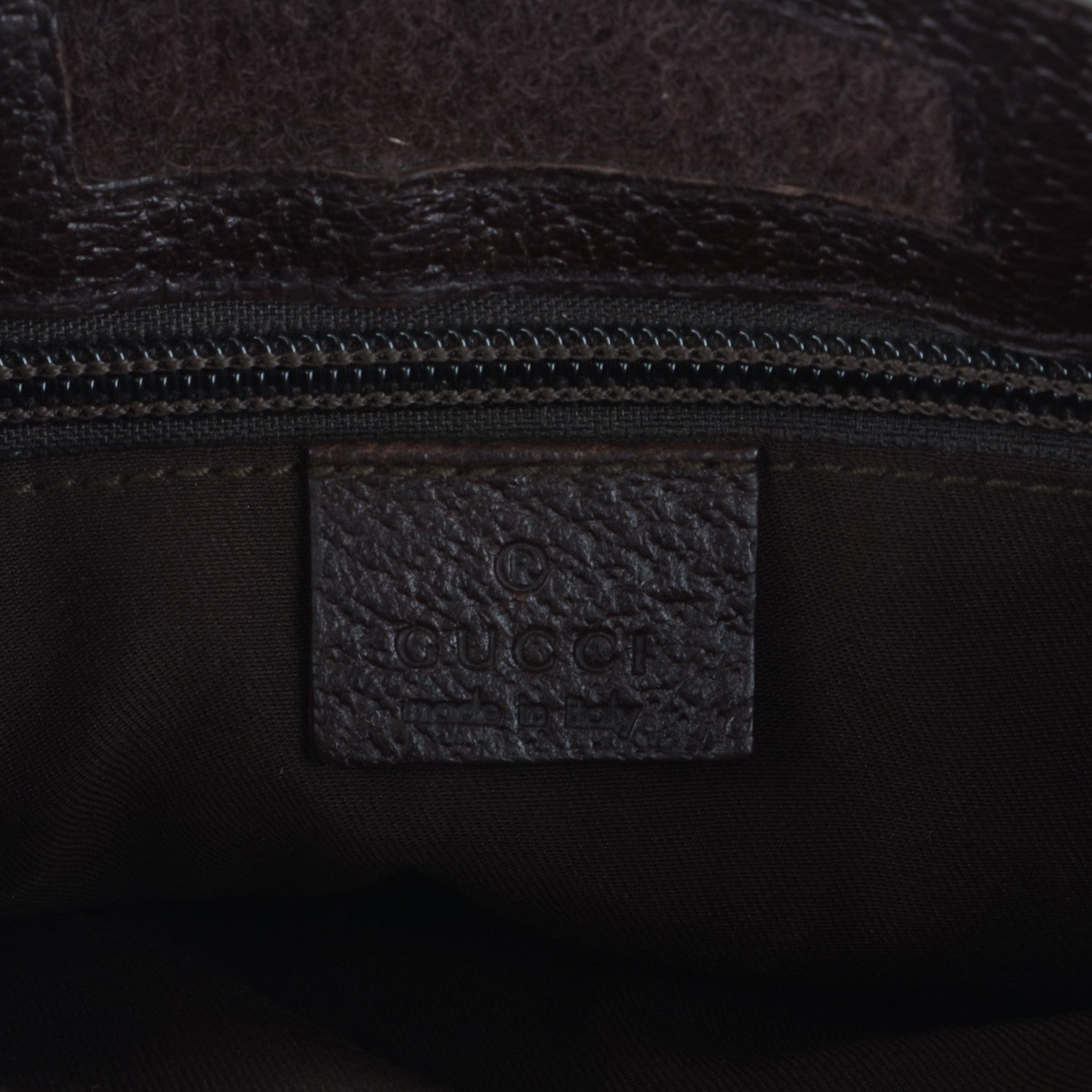 Gucci GG Monogram Web Messenger Crossbody Bag Dark Brown 6 of 7