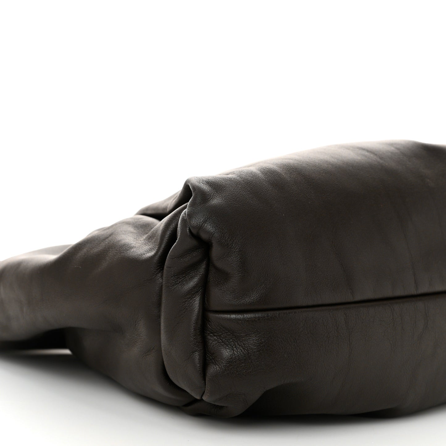 Smooth Butter Calfskin Small The Shoulder Pouch Brownie