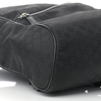 Gucci Nylon Monogram Slim Backpack Black 9 of 11