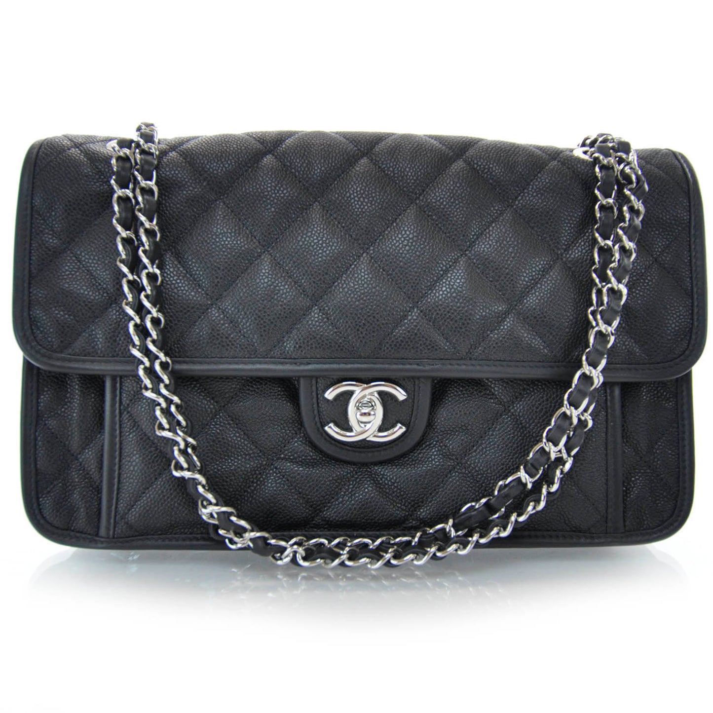 Caviar French Riviera Flap Black