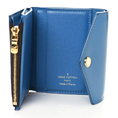Louis Vuitton Monogram Zoe Wallet Blue Jean 5 of 8