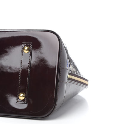 Louis Vuitton Vernis Alma GM Amarante 8 of 9