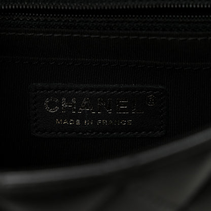 Chanel Calfskin Quilted Bolero De Chanel Flap Bag Black 6 of 10