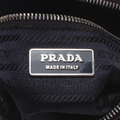 Prada Nappa Leather Bow Satchel Viola 6 of 10
