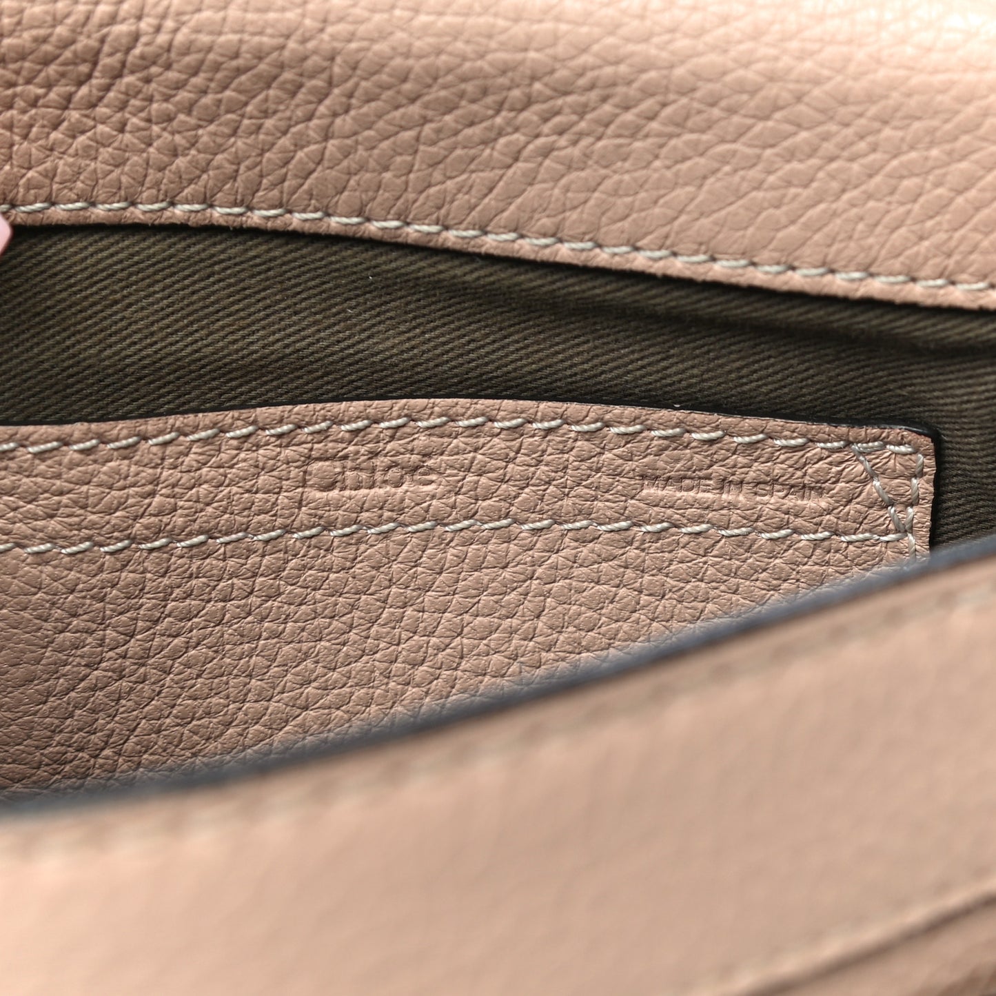 Calfskin Mini Marcie Round Crossbody Bag Blush Nude