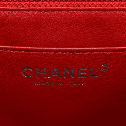 Chanel Caviar Quilted Maxi Single Flap Red 5 of 11