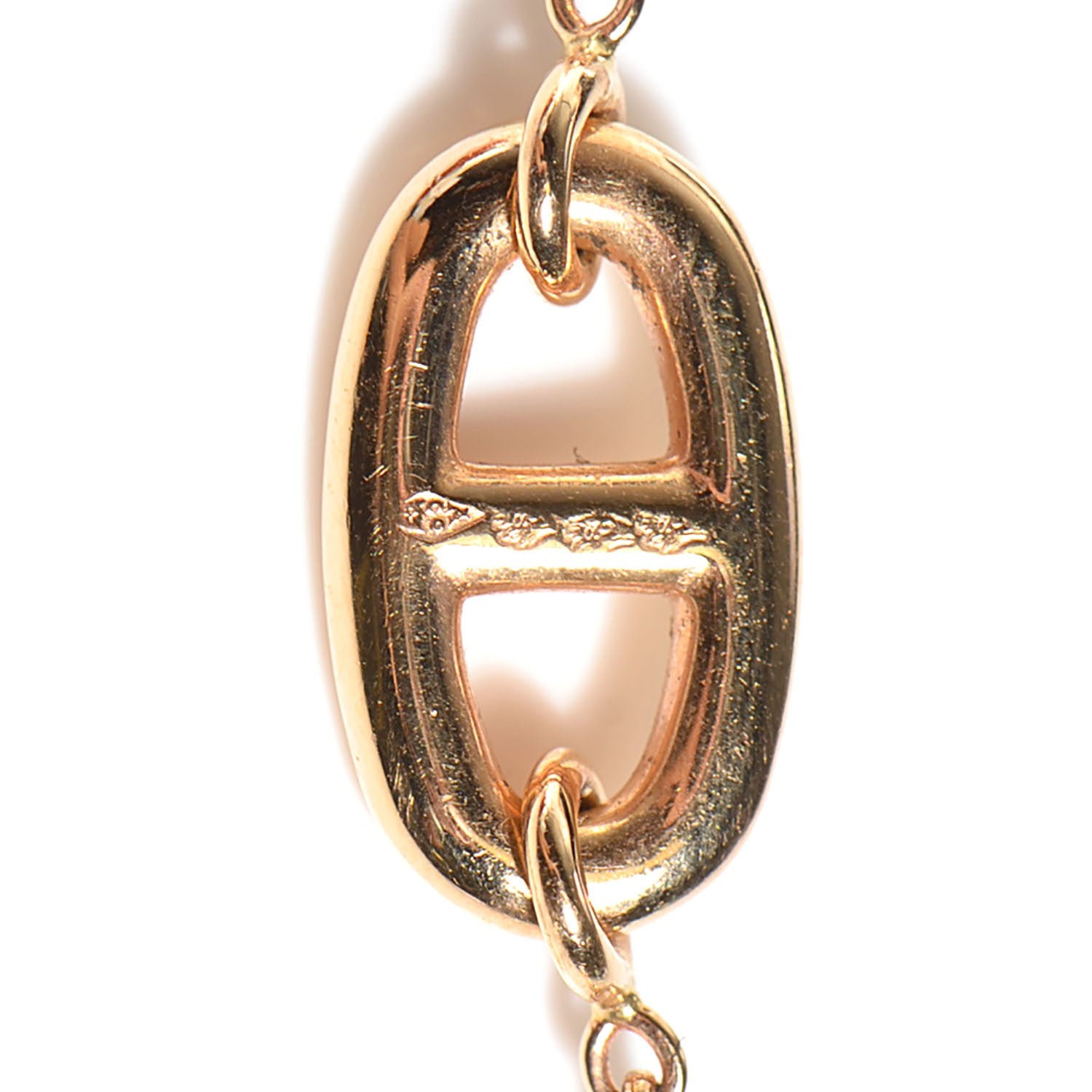 Hermes 18K Rose Gold PM Farandole Necklace 120 5 of 6