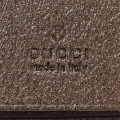 Gucci GG Supreme Monogram Web Ophidia 6 Key Holder Case Beige New Acero 6 of 8