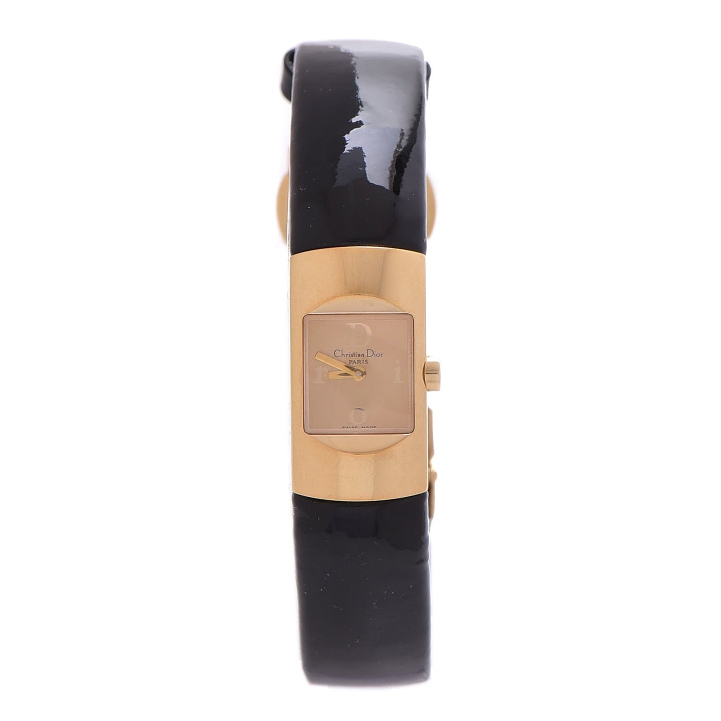 Patent Watch Black Gold