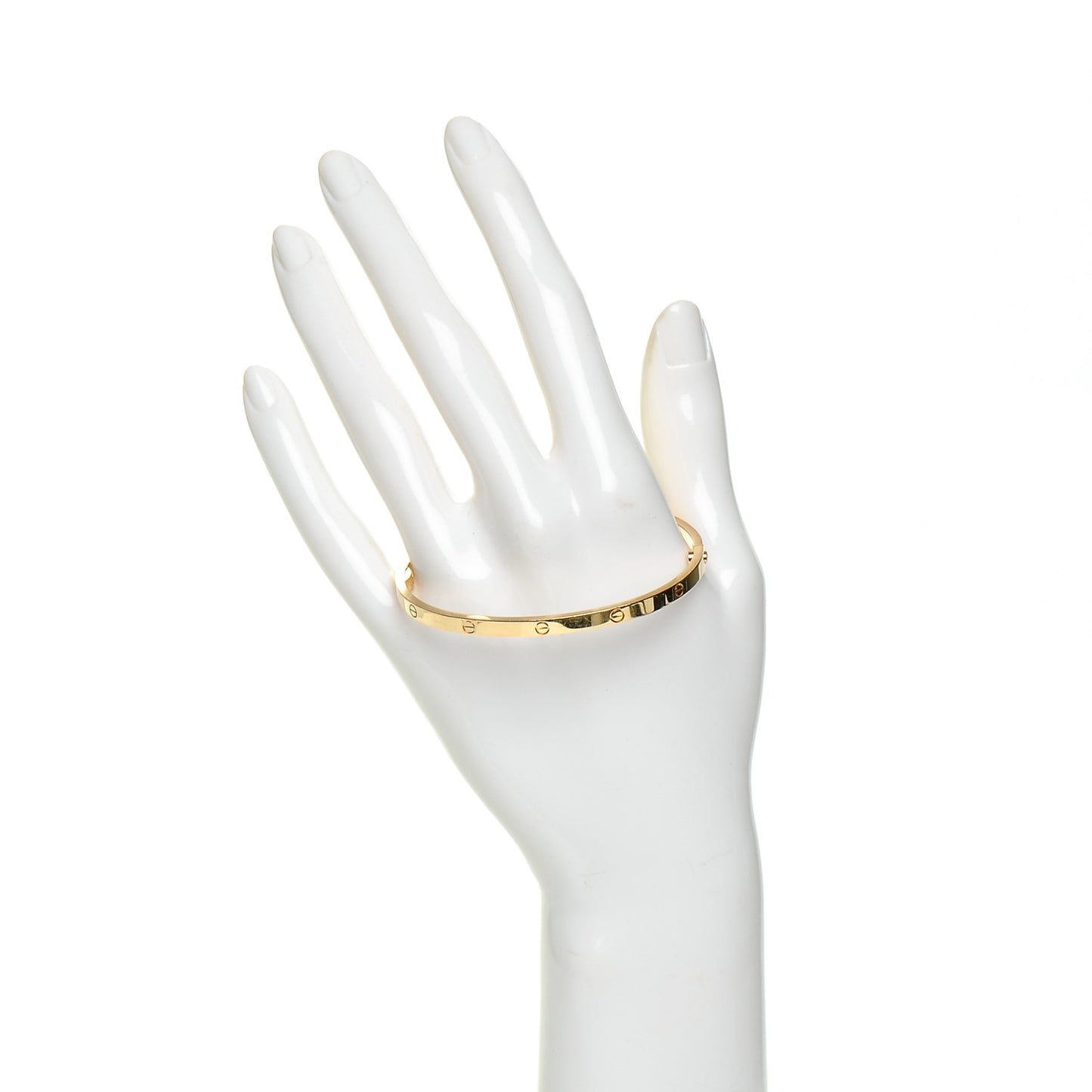 18K Yellow Gold Small LOVE Bracelet 18