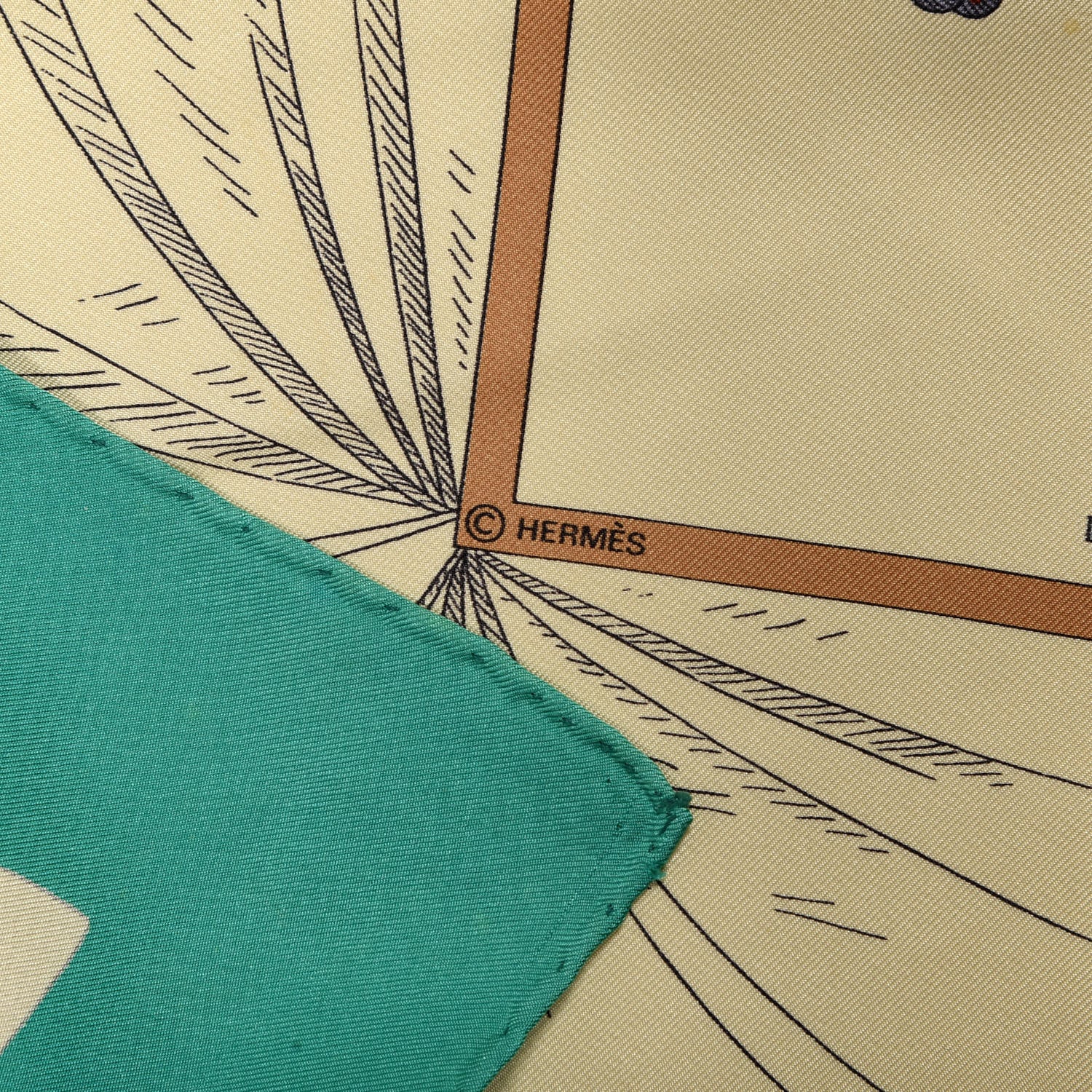 Hermes Silk A La Gloire De La Cuisine Francaise Scarf 90 2 of 5