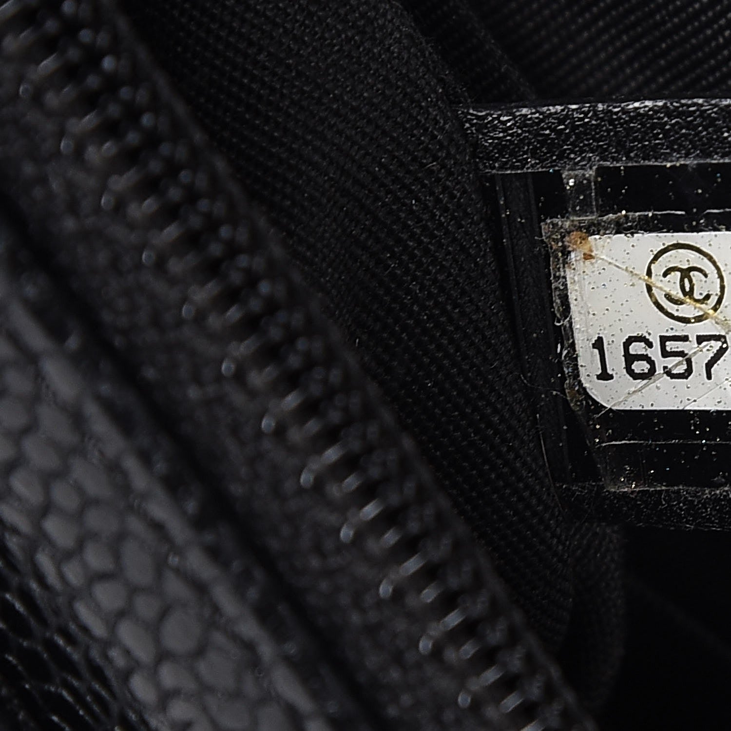 Chanel Caviar Half Moon Wallet On Chain WOC Black 8 of 9