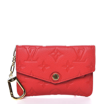 Louis Vuitton Empreinte Key Pouch Cherry 1 of 7