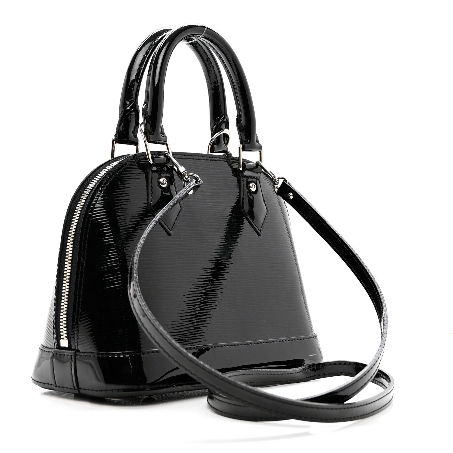 Louis Vuitton Epi Electric Alma BB Black 3 of 10