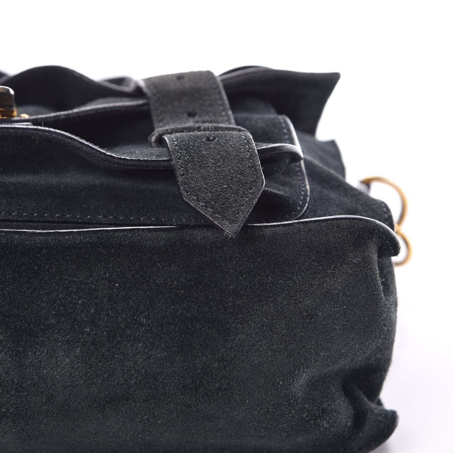 Suede Tiny PS1 Satchel Navy
