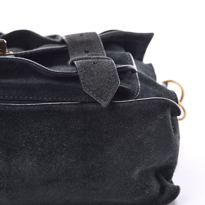 Proenza Schouler Suede Tiny PS1 Satchel Navy 17 of 17