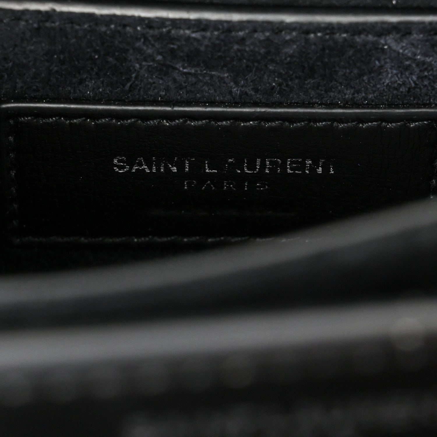 Saint Laurent Calfskin Medium Monogram Sunset Black 7 of 11