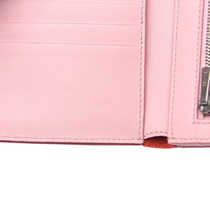 Celine Grained Calfskin Medium Multifunction Strap Wallet Scarlet 9 of 10