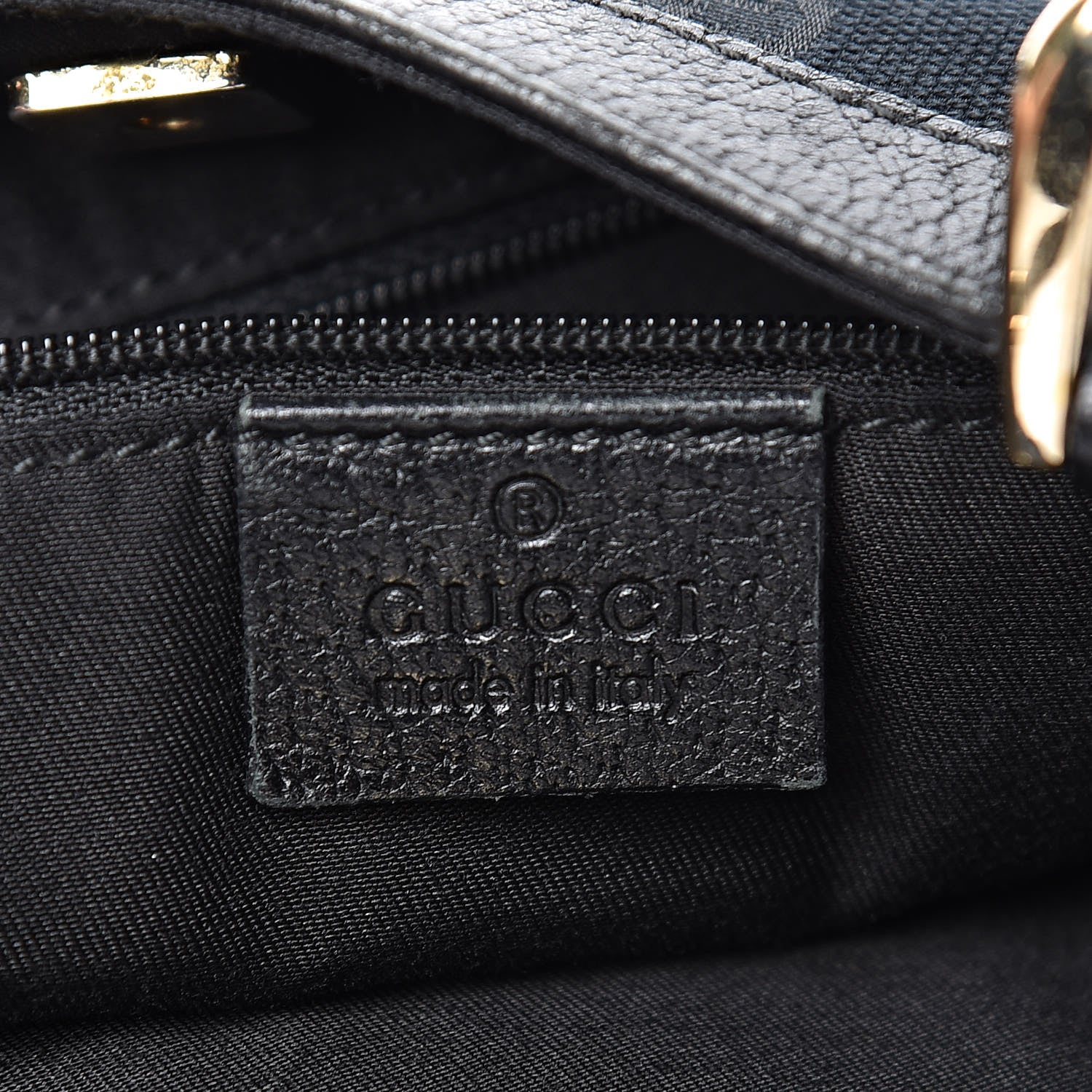 Gucci Monogram Abbey D Ring Tote Black 6 of 13