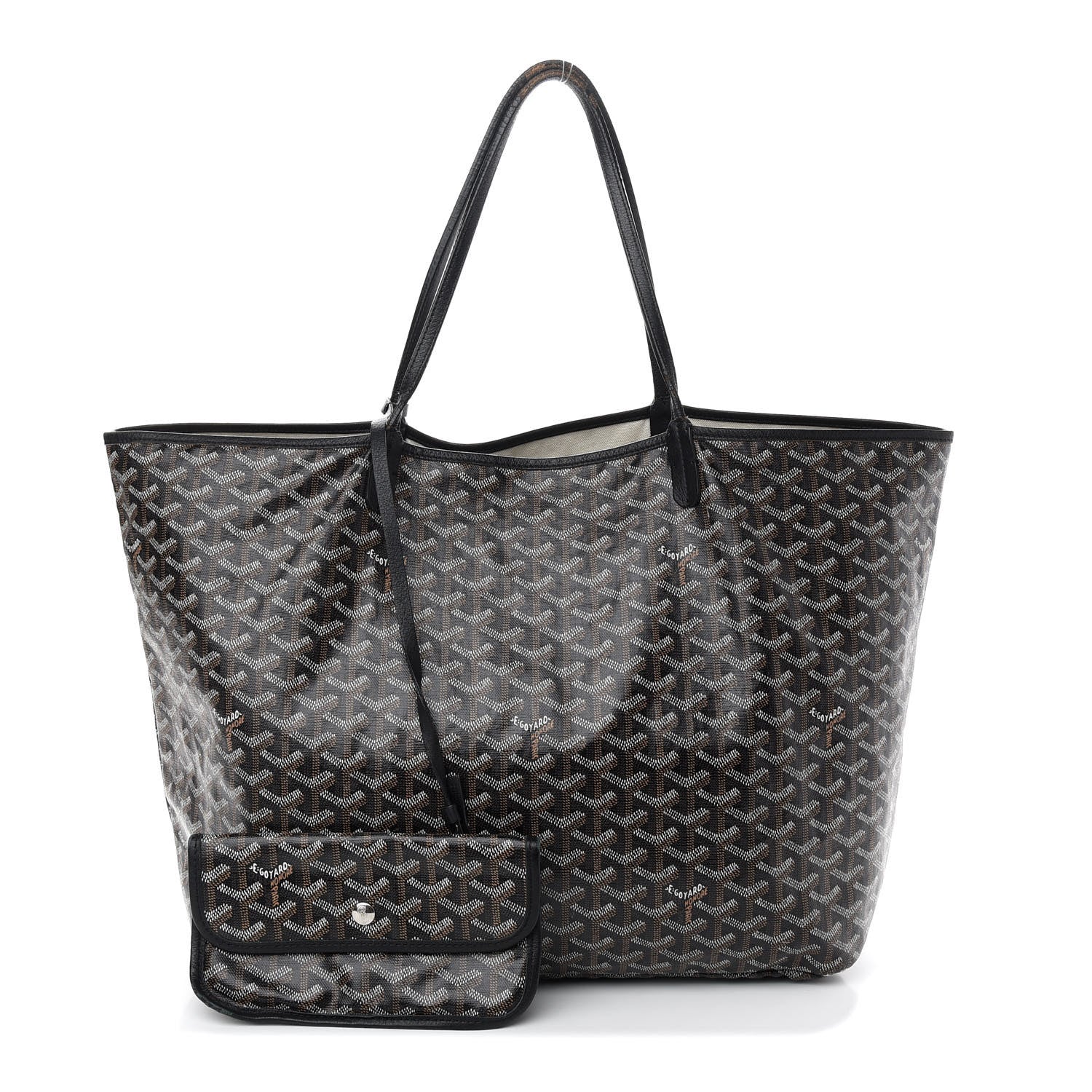 Goyard Goyardine Saint Louis GM Black 1 of 16