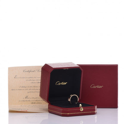 Cartier 18K Yellow Gold 5.5mm LOVE Ring 55 7.25 5 of 5