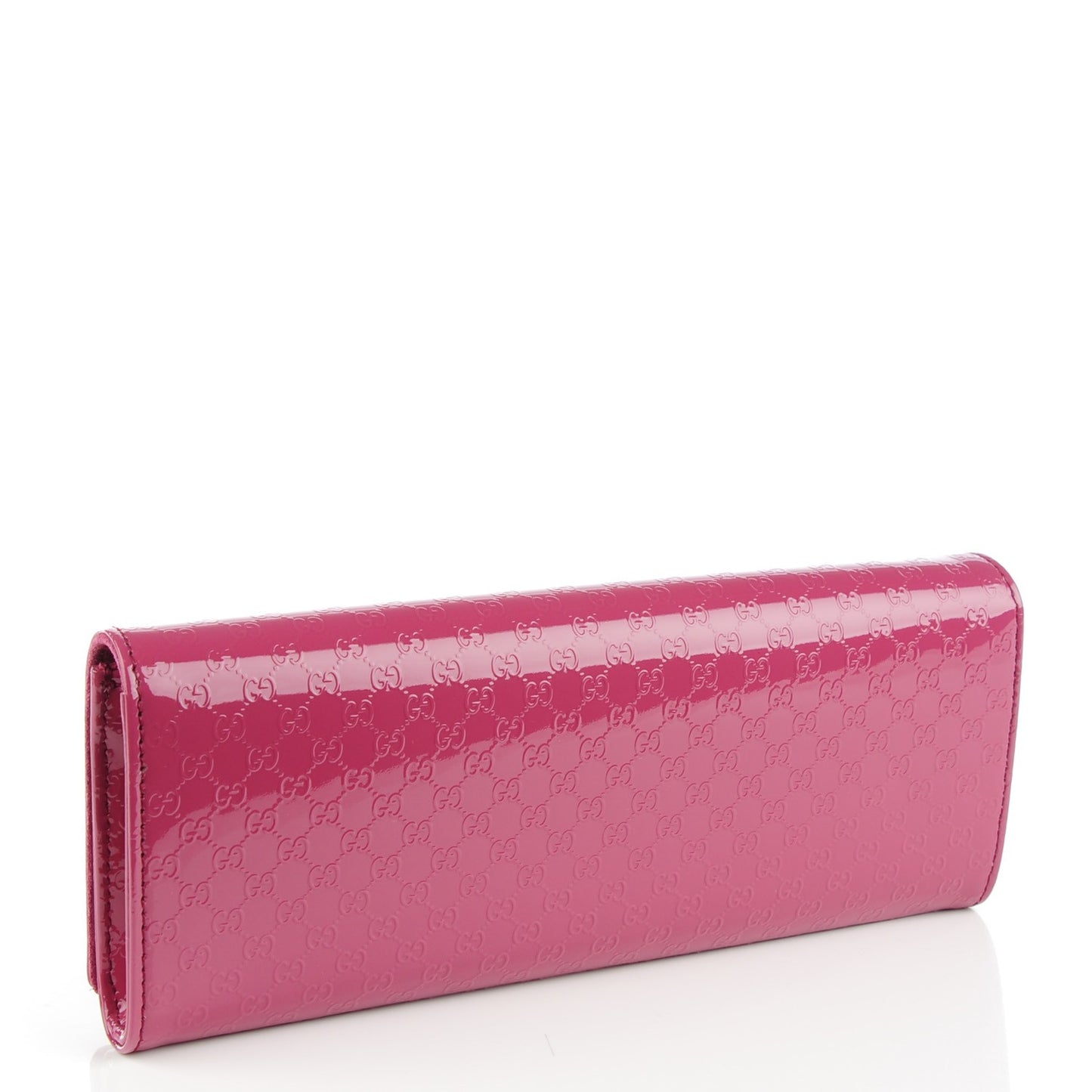 Patent Microguccissima Small Broadway Clutch Peonia Flower