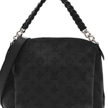 Louis Vuitton Mahina Babylone Chain BB Black 8 of 10