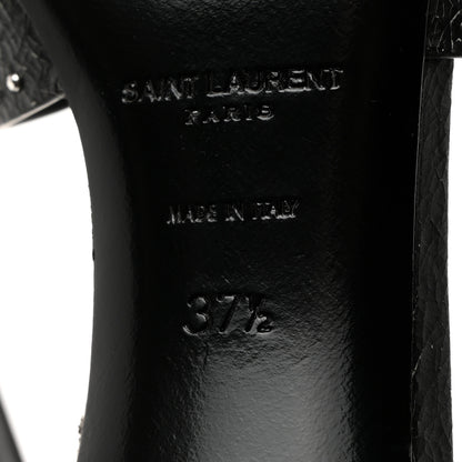 Saint Laurent Tribute Slide 85 Mules 37.5 Black 8 of 11