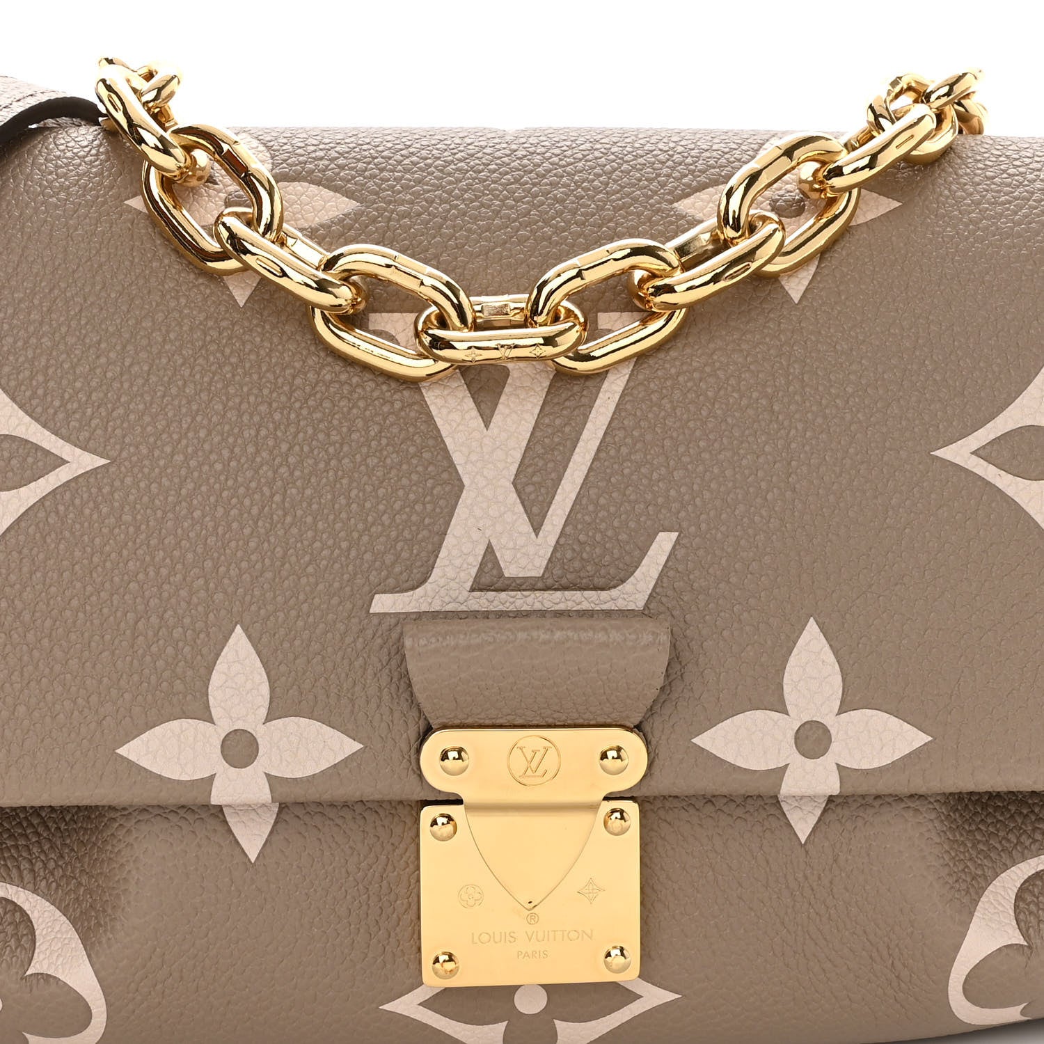 Louis Vuitton LOUIS VUITTON Empreinte Monogram Giant Favorite Tourterelle Creme 6 of 8
