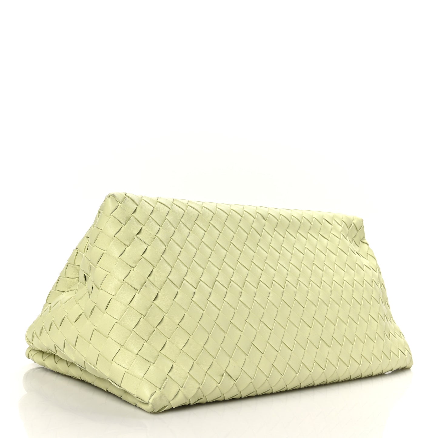 Nappa Intrecciato Tuck Lemon Washed