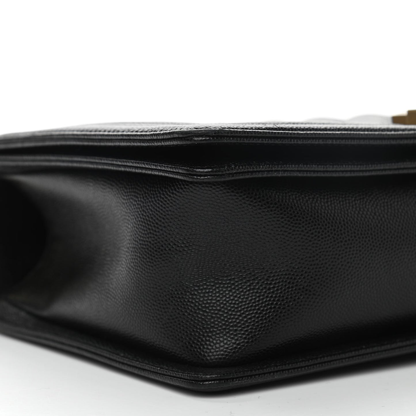 Caviar Quilted New Medium Boy Flap Black