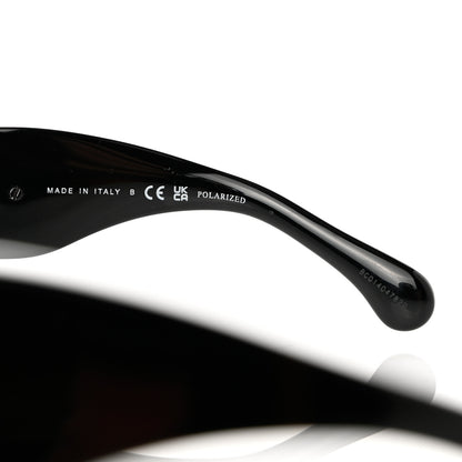 Chanel Acetate Calfskin Polarized Square Sunglasses 5473-Q-A Black 6 of 8