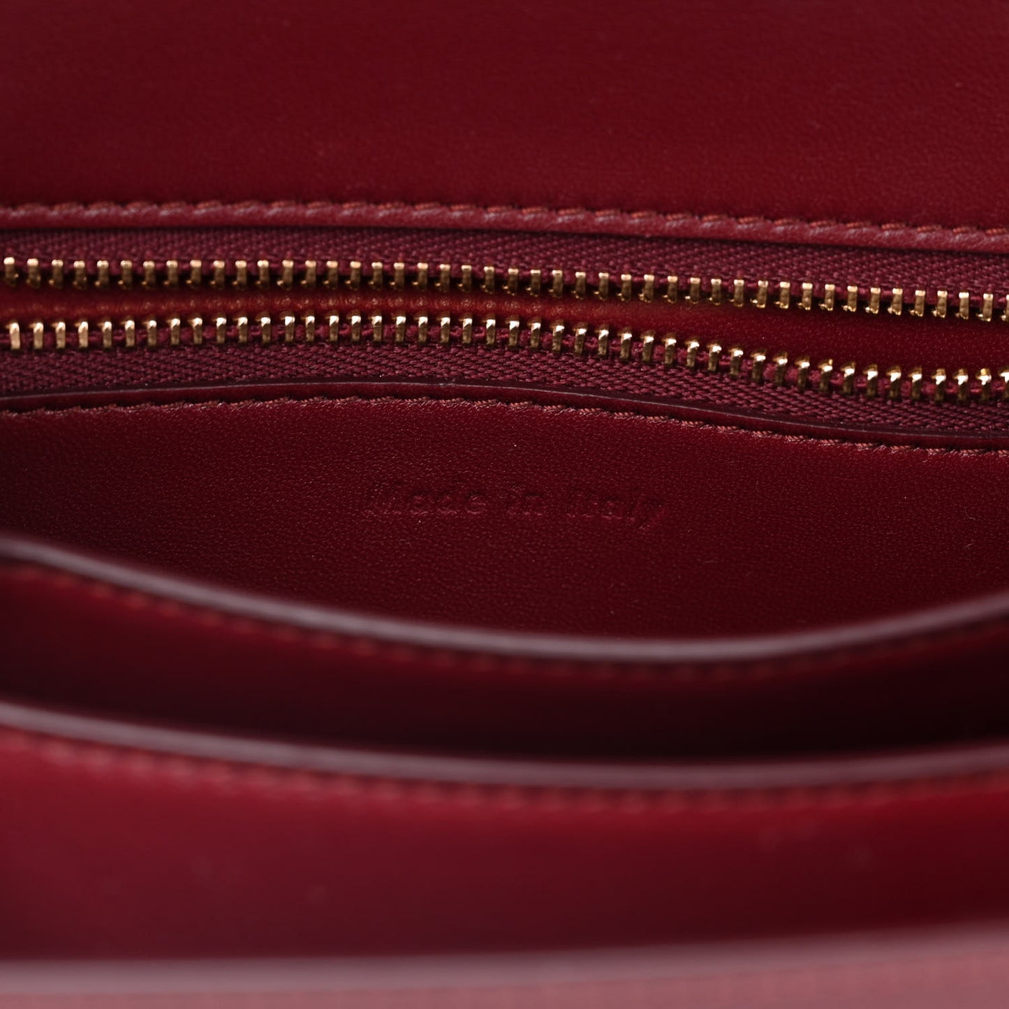 Box Calfskin Small Classic Box Flap Bag Burgundy
