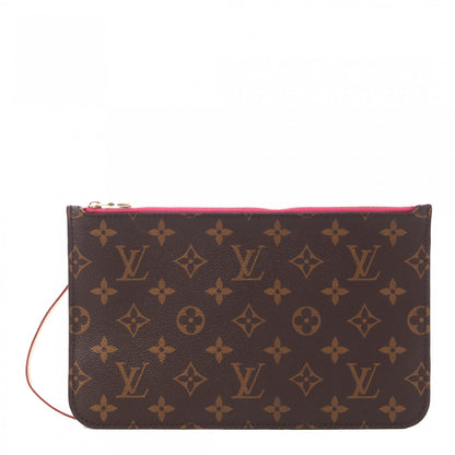 Louis Vuitton Monogram Neverfull MM GM Pochette Pivoine 1 of 8