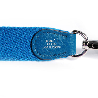 Hermes Taurillon Clemence Evelyne TPM Bleu Izmir Malachite 6 of 8