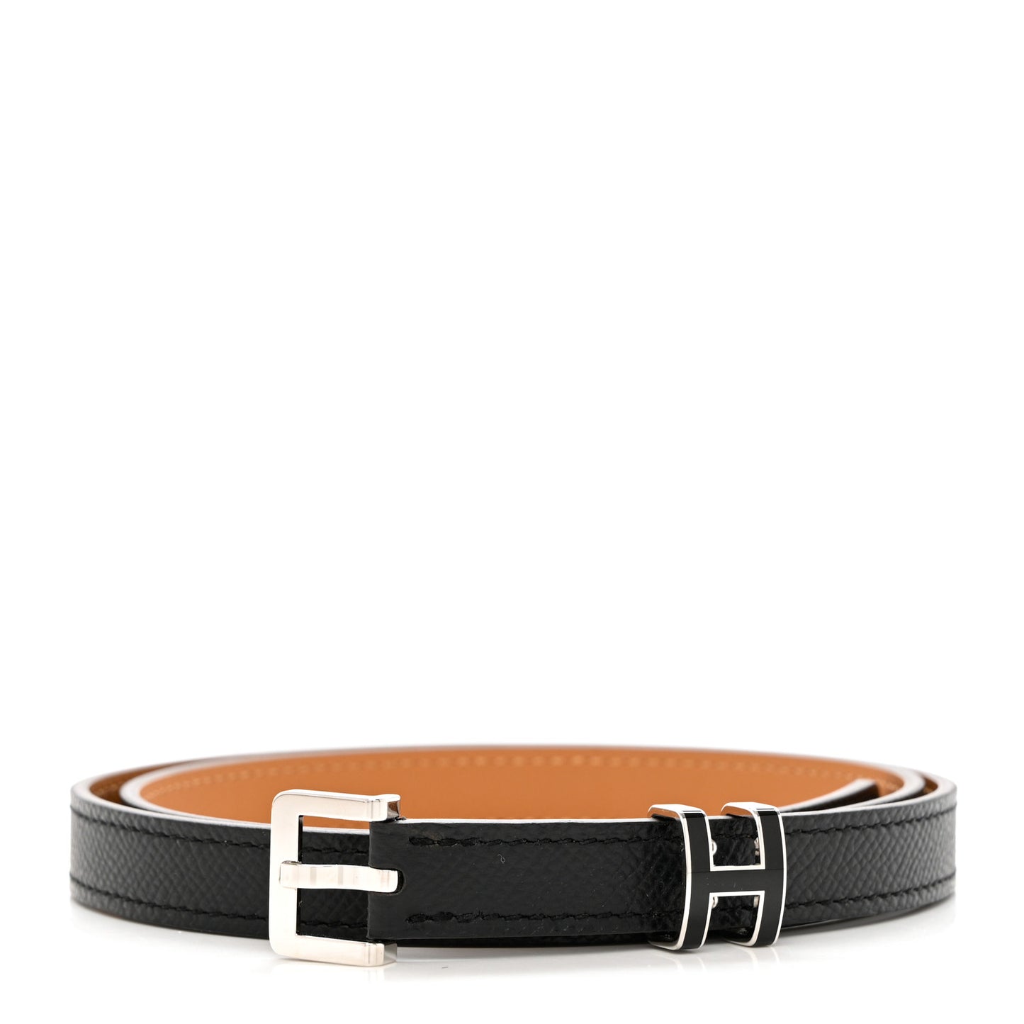 Epsom 15mm Pop H Belt Black