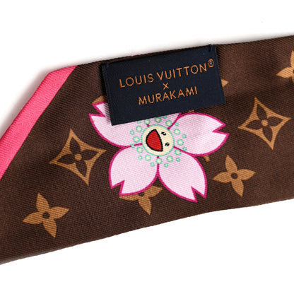 Louis Vuitton LV X TM Silk Monogram Cherry Blossom BB Bandeau Tan 3 of 3
