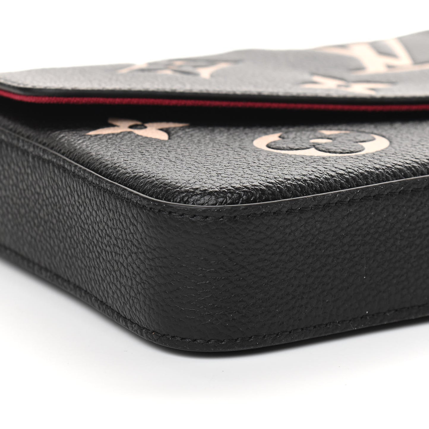 Empreinte Monogram Giant Felicie Pochette Black Beige