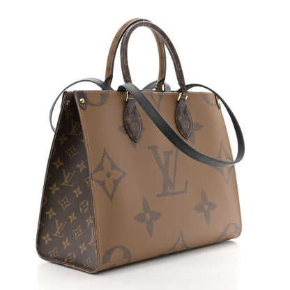 Louis Vuitton Reverse Monogram Giant Onthego MM 3 of 10