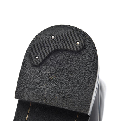 Chanel Lambskin Combat Boots 39 Black 13 of 18