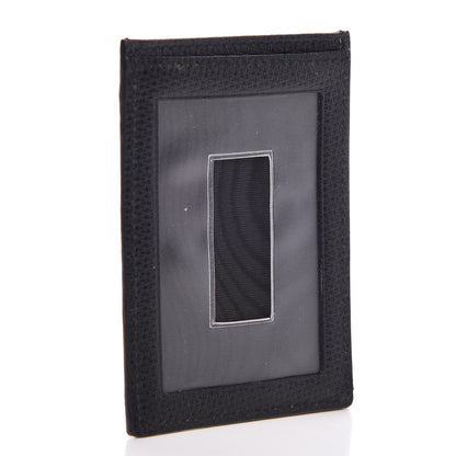 Gucci Textured Calfskin Card Case Black 3 of 8