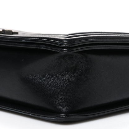Chanel Calfskin Quilted Large Boy Flap Black 10 of 10