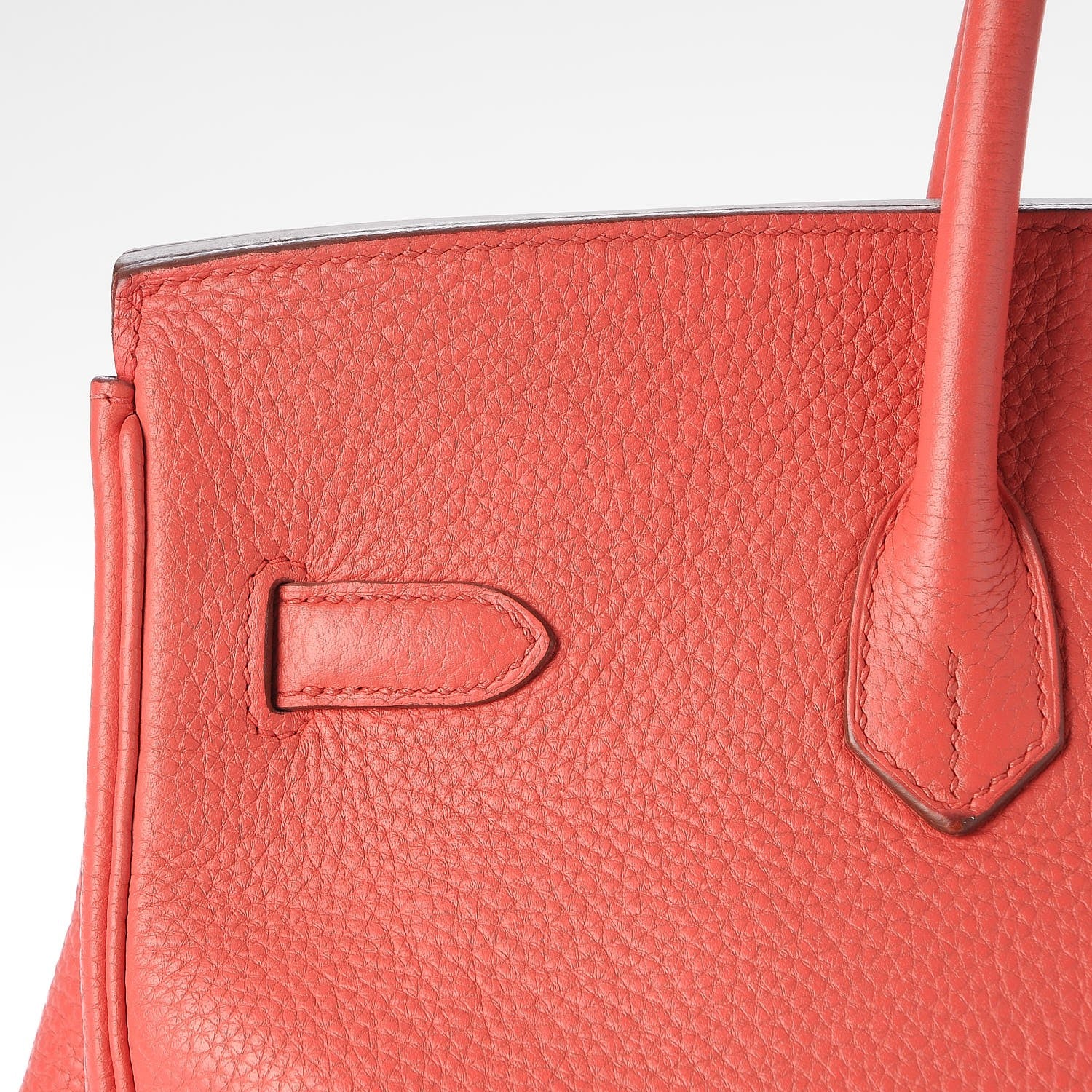 Hermes Taurillon Clemence Birkin 35 Bougainvillea 26 of 31