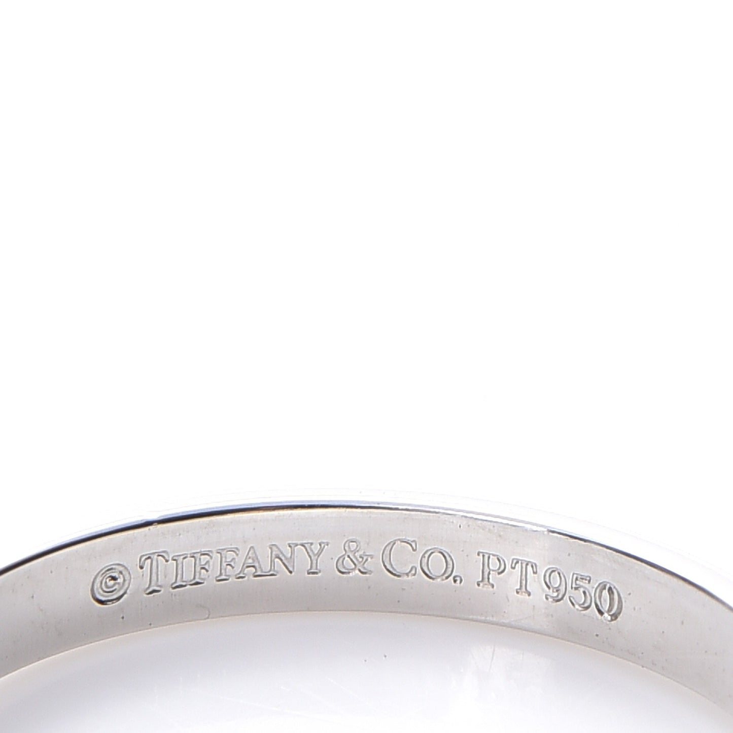 Platinum 2mm Lucida Band Ring 46.8 4