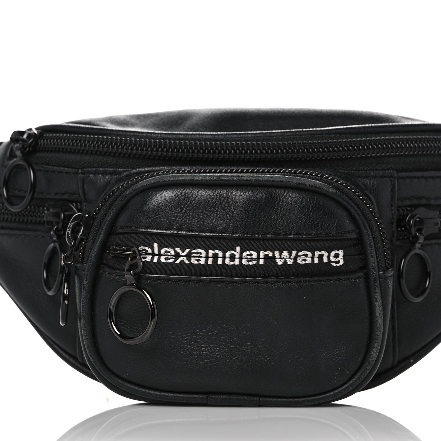 Lambskin Attica Mini Belt Bag Black
