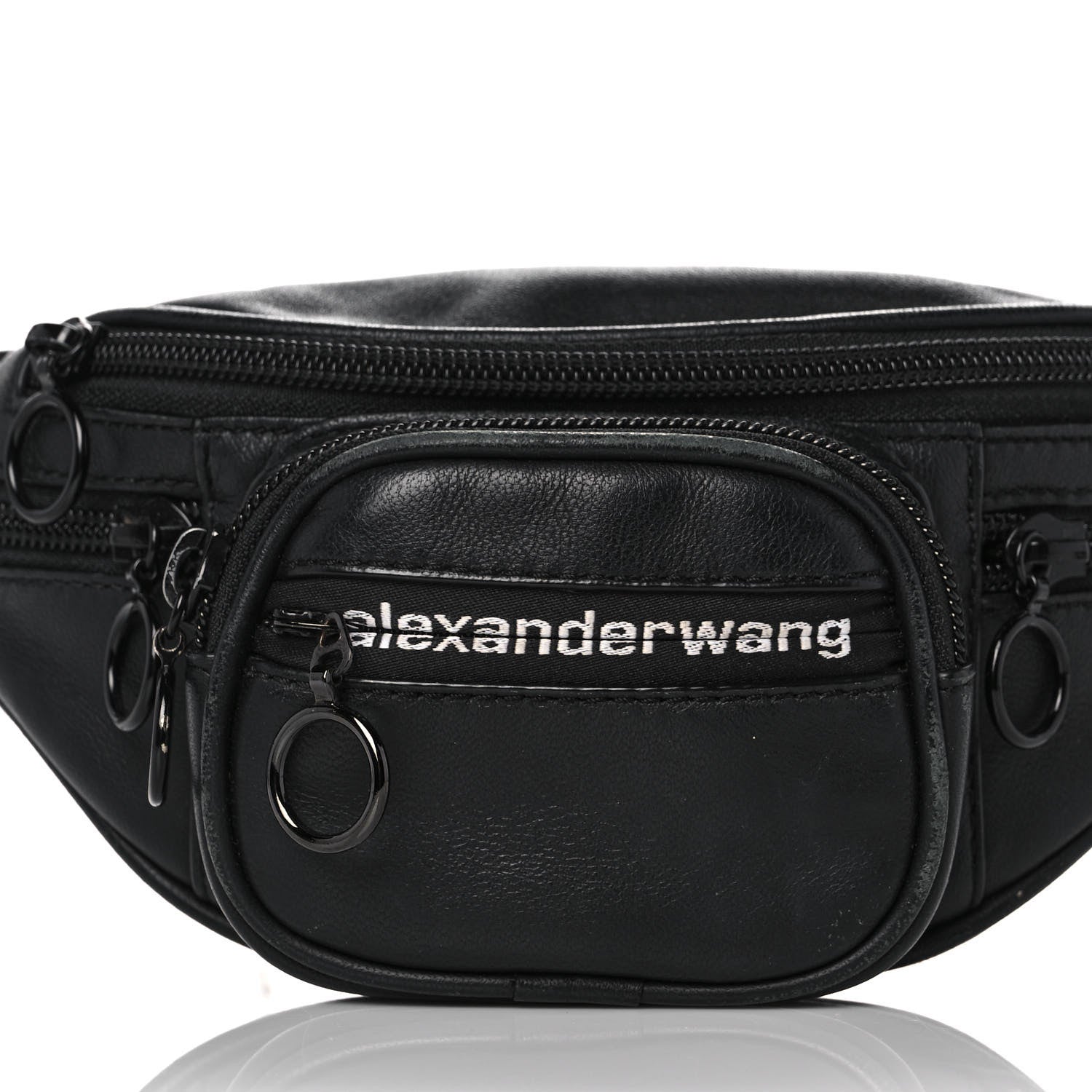 Alexander Wang Lambskin Attica Mini Belt Bag Black 8 of 12