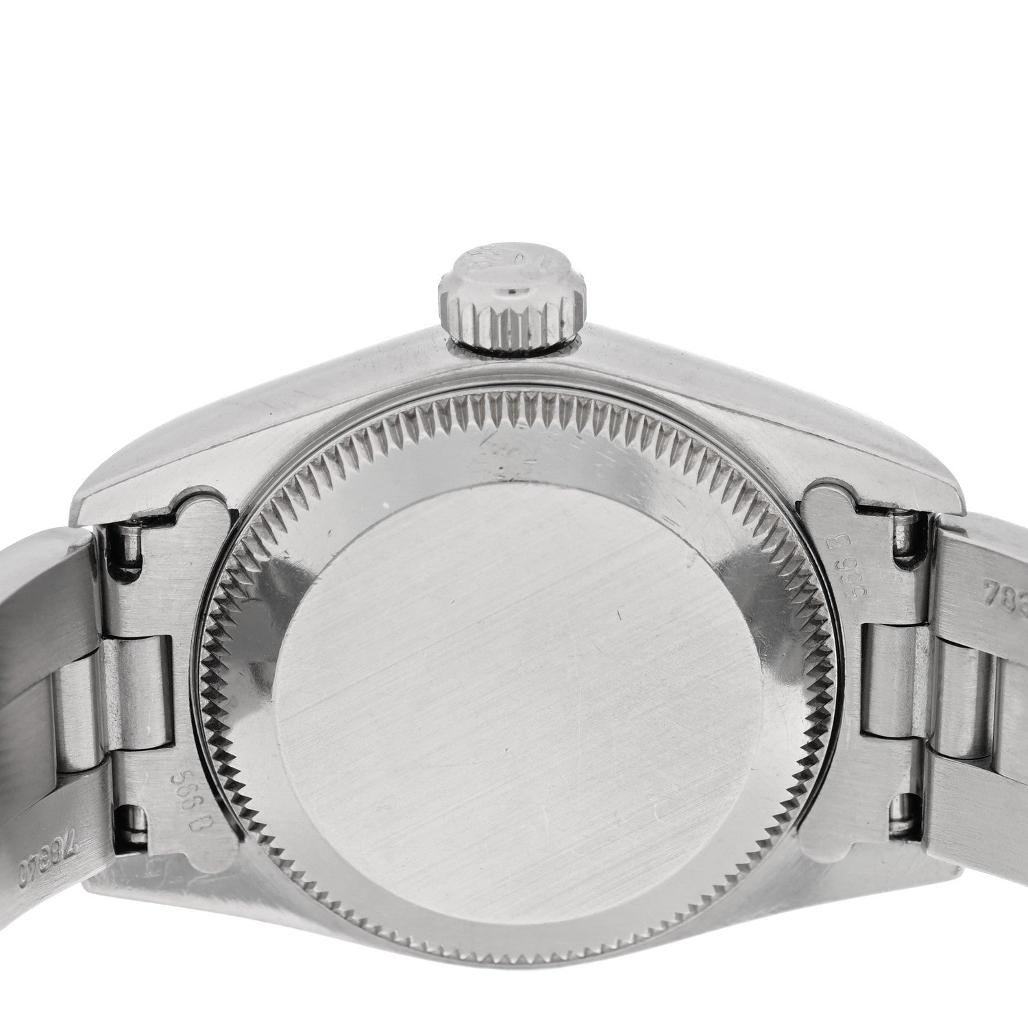 Rolex Stainless Steel 25mm Oyster Perpetual Watch Blue 67194 4 of 5