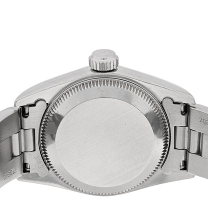 Rolex Stainless Steel 25mm Oyster Perpetual Watch Blue 67194 4 of 5